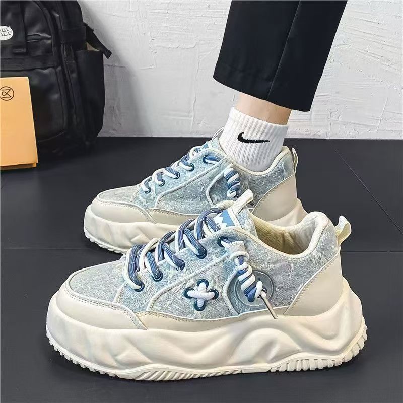 Damen Modische Sneakers mit dämpfender Laufsohle und auffälligem Design