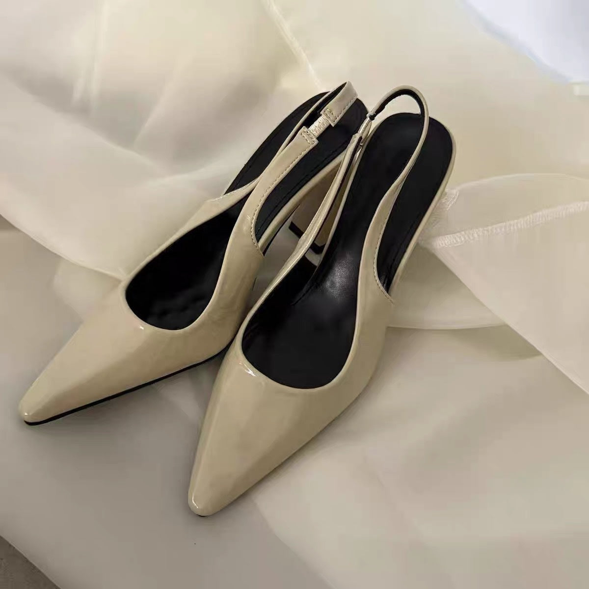 Damen Slingpumps mit Blockabsatz R&B