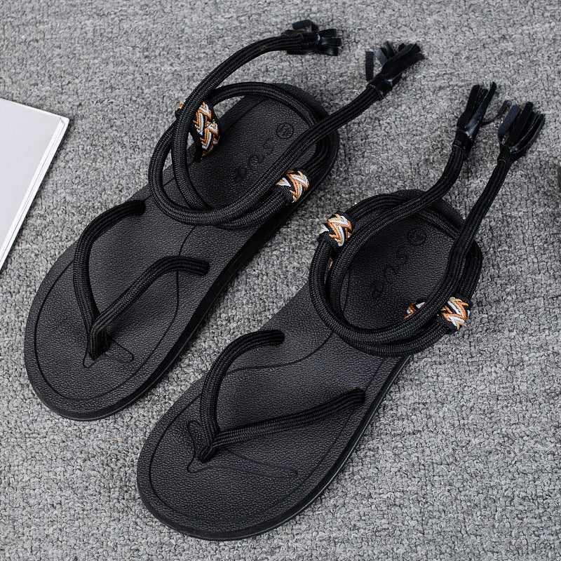 Damen multifunktionale Freizeitsandalen mit verstellbarem Riemensystem und rutschfester Sohle R&B