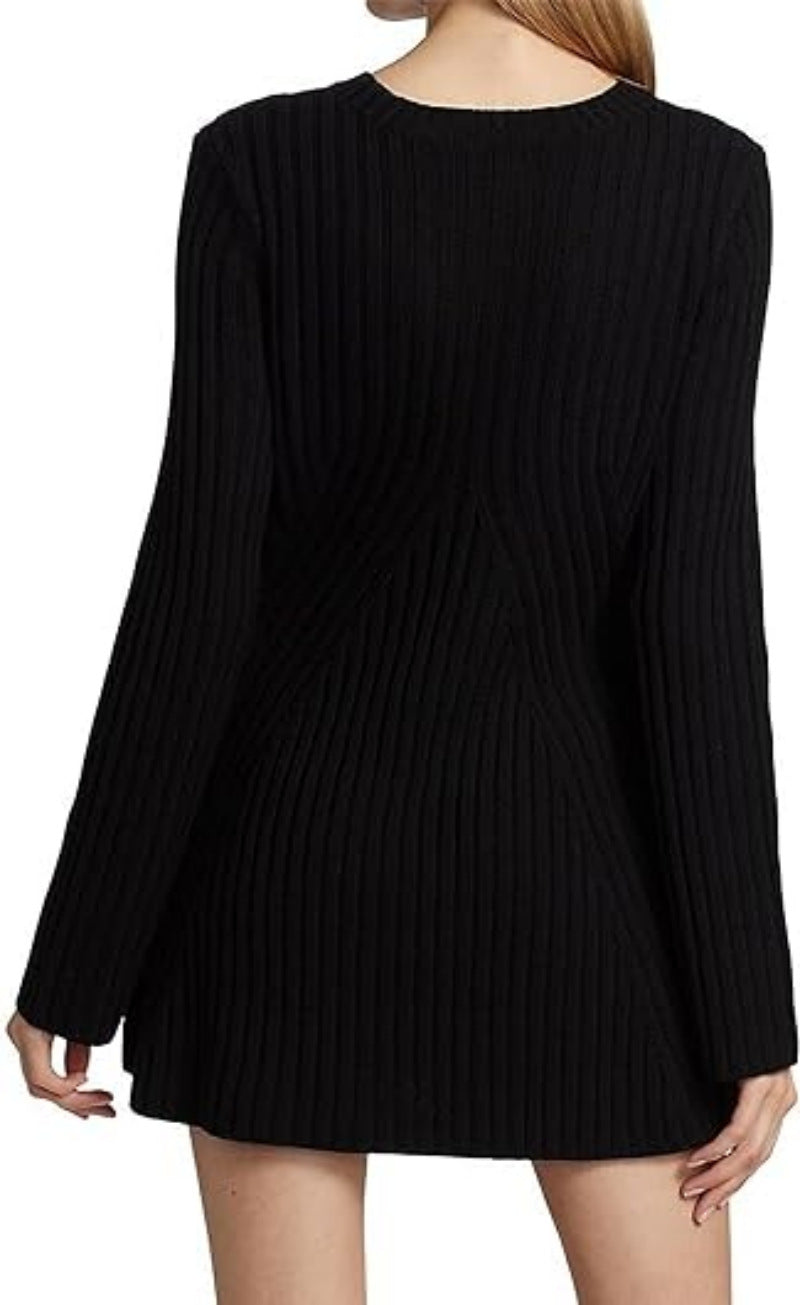 Damen Strickpullover mit raffiniertem Rippdesign R&B