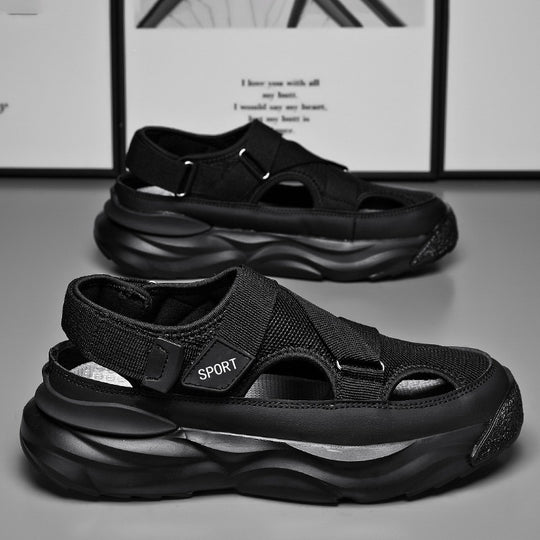 Damen Sportliche Sandalen mit bequemem Fußbett und atmungsaktivem Obermaterial R&B