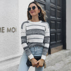 Damen Urbaner Strickpullover mit strukturiertem Muster R&B