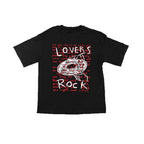 Damen Grafik T-Shirt mit kreativem Schriftzug und lässigem Schnitt R&B