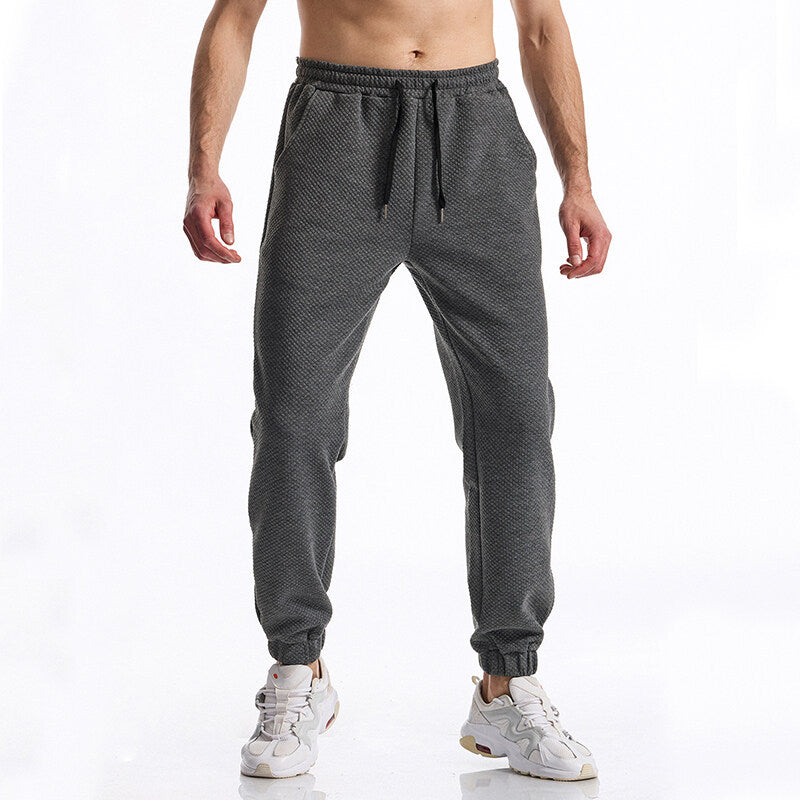Herren Freizeit-Jogginghose mit elastischem Bund und atmungsaktiven Stoffen