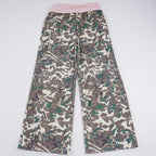 Damen bequeme Cargohose mit elastischem Bund und Camouflage-Muster R&B