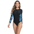 Damen langärmliger Schwimmanzug mit innovativem Designs R&B