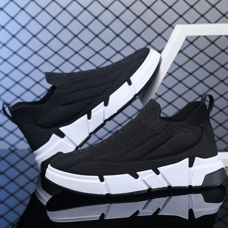 Damen Sportliche Slip-On Sneakers mit flexiblem Obermaterial und rutschfester Sohle R&B