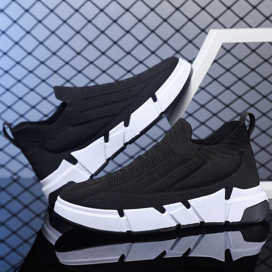Damen Sportliche Slip-On Sneakers mit flexiblem Obermaterial und rutschfester Sohle R&B