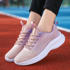 Damen Lauf-Sneaker mit atmungsaktivem Gewe und komfortabler Dämpfung