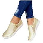 Damen Sneaker mit atmungsaktiver Mesh-Oberfläche und elegantem Reißverschluss R&B