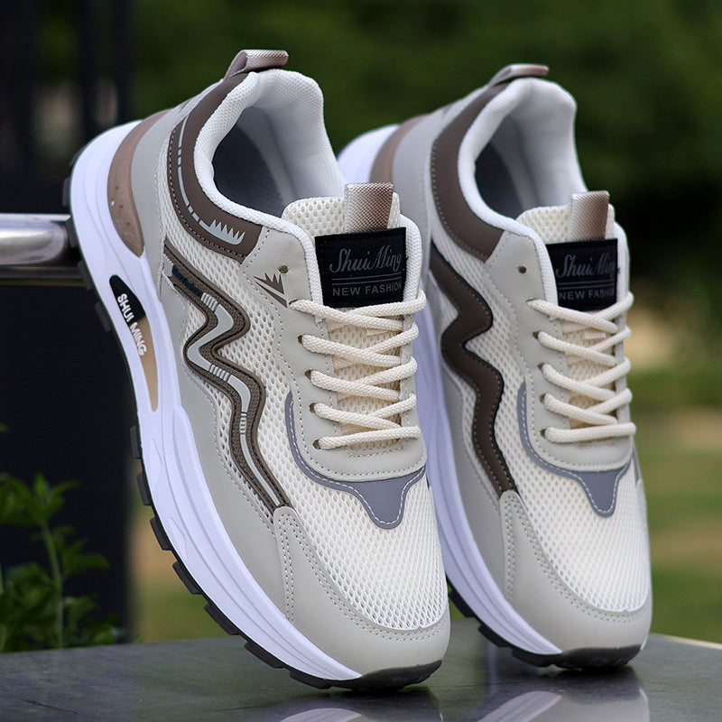 Damen Sportliche Sneakers mit atmungsaktiver Netzstruktur und dynamischer Dämpfung R&B