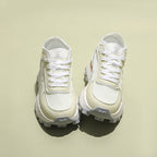 Damen sportliche Sneakers mit atmungsaktiver Mesh-Oberfläche und dämpfendem Sohlenprofil R&B