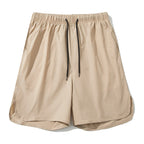 Herren sportliche Shorts mit elastischem Bund und verstellbarem Zugband R&B