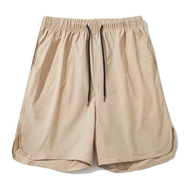 Herren sportliche Shorts mit elastischem Bund und verstellbarem Zugband R&B