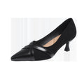 Damen elegante Slingback-Pumps mit spitzem Zehenbereich und modischem Riemchen