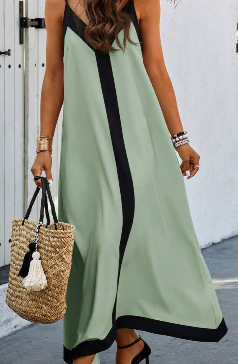 Damen Maxikleid mit elegantem Schnitt R&B