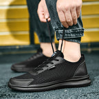 Damen Sportliche Sneakers mit atmungsaktiver Netzoberfläche und rutschfester Sohle