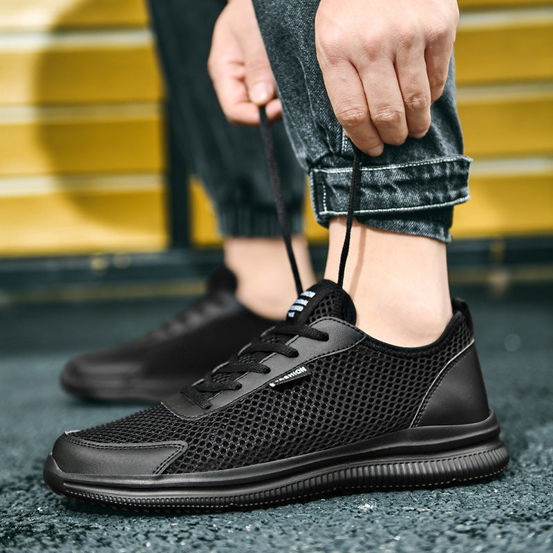 Damen Sportliche Sneakers mit atmungsaktiver Netzoberfläche und rutschfester Sohle