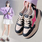 Damen sportliche Sneaker mit strapazierfähigem Obermaterial und dämpfender Sohle R&B