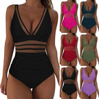 Damen eleganter Badeanzug mit verführerischen Cut-Out-Details R&B