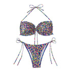 Damen Premium Push-Up Bikini mit verstellbaren Seitenbindungen R&B