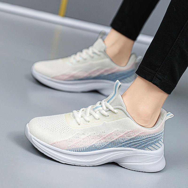 Damen Modische Laufschuhe mit atmungsaktivem Obermaterial und flexibler Dämpfung R&B