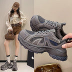 Damen Sportliche Atmungsaktive Sneakers mit gepolsterter Sohle und rutschfester Außensohle R&B