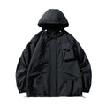 Herren Winddichtes Parka-Jacke