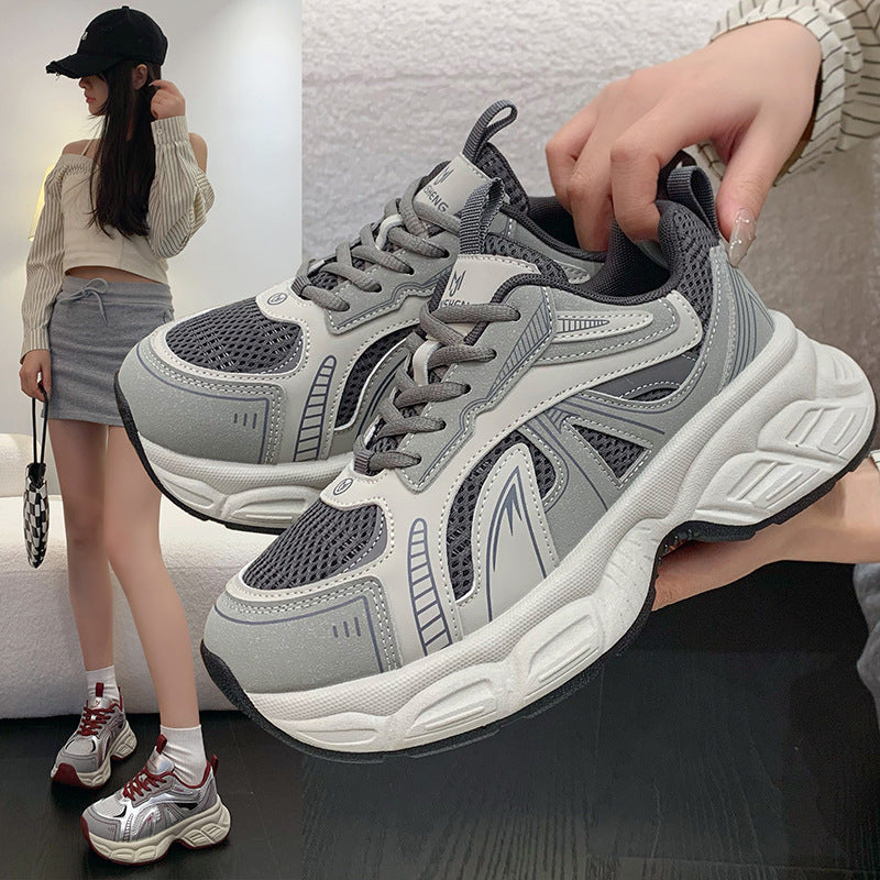 Damen Sportliche Laufsneaker mit dämpfendem Obermaterial und rutschfester Sohle R&B