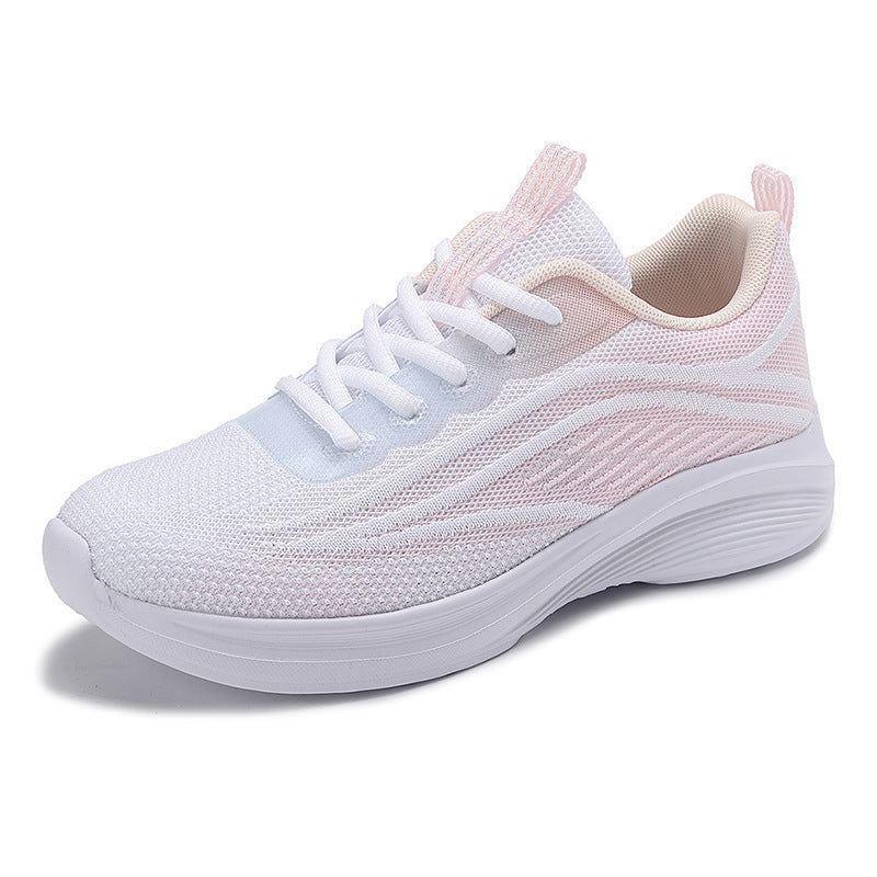 Damen Sportliche Leichtgewicht Sneakers mit atmungsaktivem Obermaterial