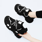 Damen Sportliche Chunky Sneakers mit atmungsaktivem Obermaterial und dämpfender Außensohle R&B