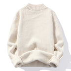 Damen Hochabschließend Pullover mit strukturierter Oberfläche