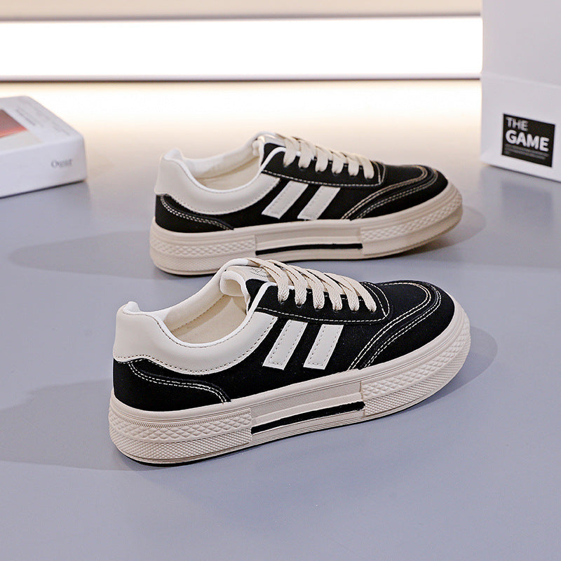 Damen Sportliche Sneakers mit kontrastierendem Design und bequemer Laufsohle R&B