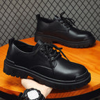 Herren Strapazierfähige Schnürschuhe mit rutschfester Profilsohle R&B