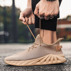 Damen atmungsaktive Sneaker mit elastischem Schnellverschluss R&B