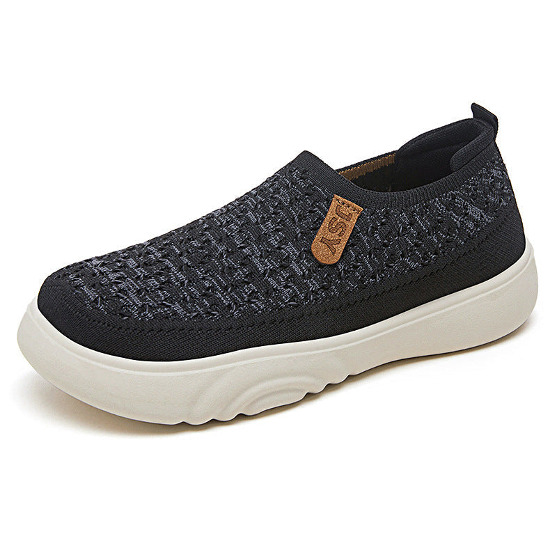 Damen Zeitlose Slip-On Sneakers mit elastischem Obermaterial R&B
