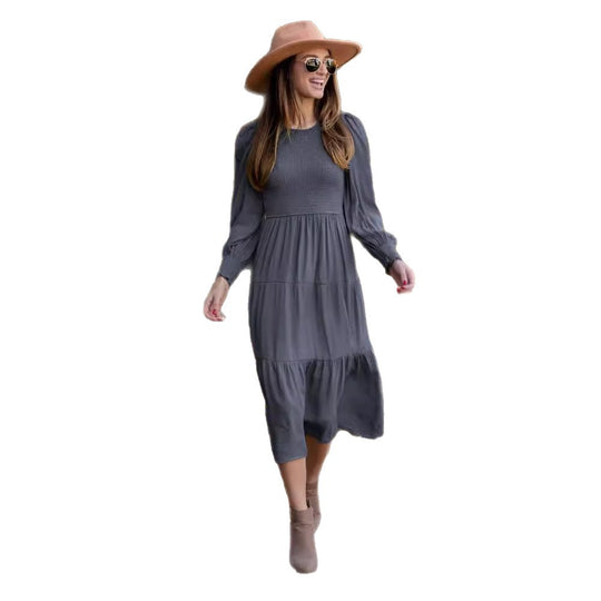Damen Maxikleid im Boho-Stil R&B