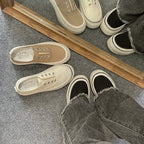 Damen modische Slip-On Sneakers mit verstärkter Sohle und atmungsaktivem Obermaterial R&B