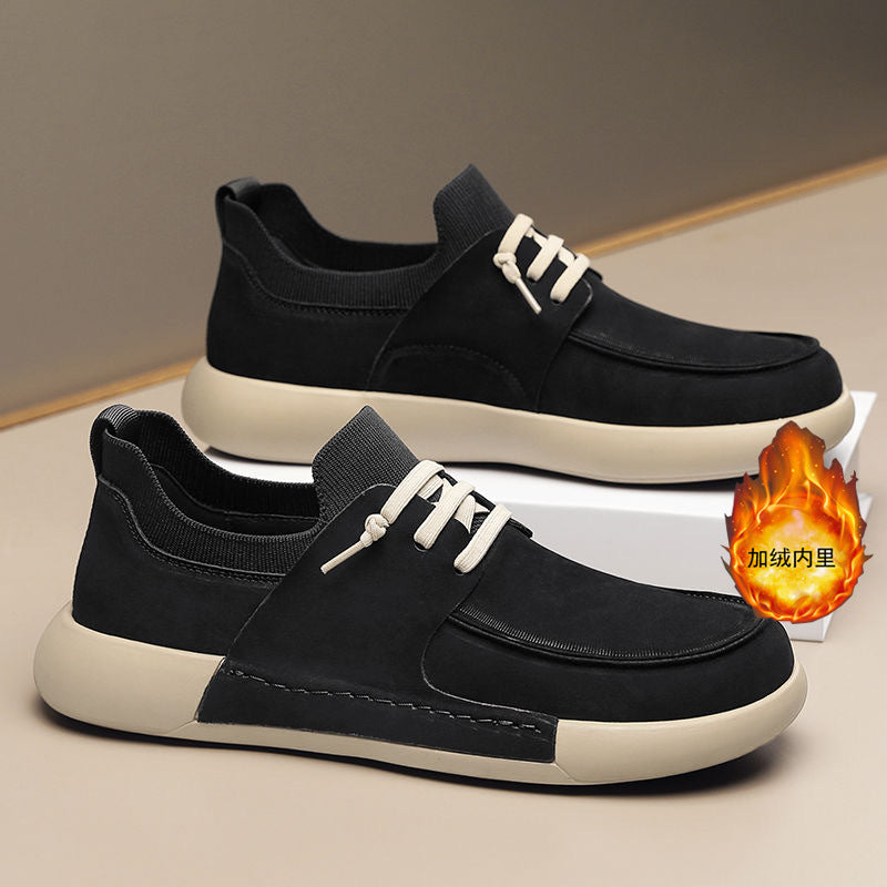 Herren Freizeit Sneaker mit elastischem Kragen und dämpfendem Sohlenprofil R&B