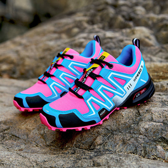 Damen Sportliche Outdoor-Sneaker mit rutschfester Sohle und atmungsaktivem Obermaterial R&B