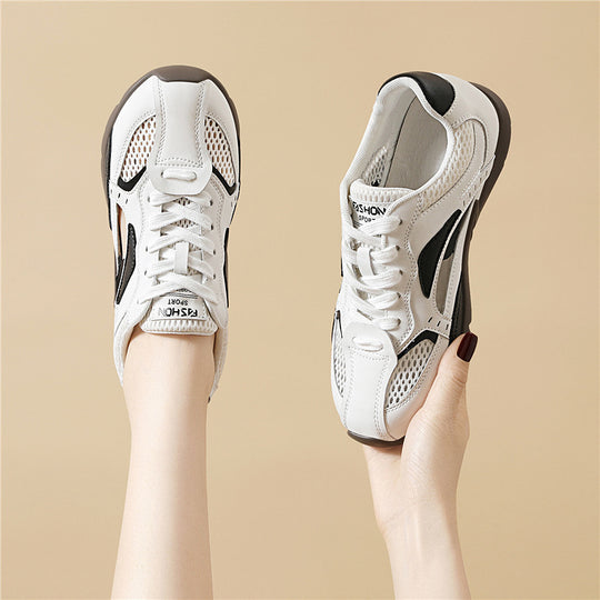 Damen Sportliche Mesh-Laufschuhe mit atmungsaktiven Einsätzen R&B