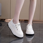Damen Modische Sneakers mit atmungsaktivem Mesh-Obermaterial und stoßdämpfender Sohle R&B