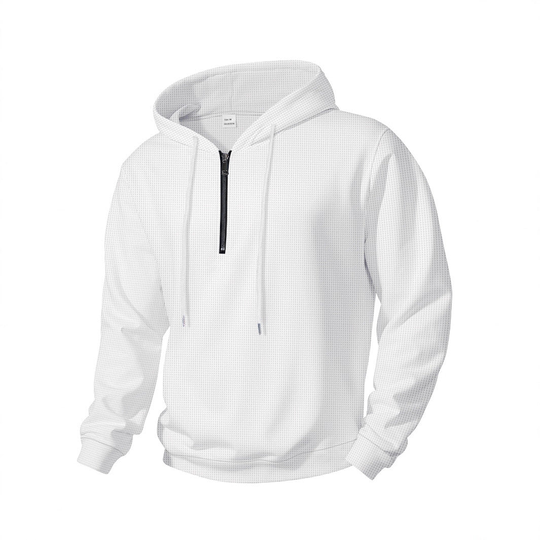 Herren Kapuzenpullover mit innovativem Reißverschluss und atmungsaktivem Material R&B