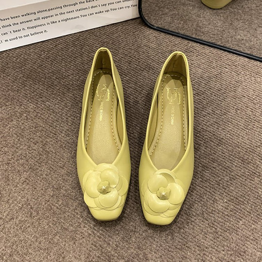 Damen Ballerinas mit floralem Dekor R&B