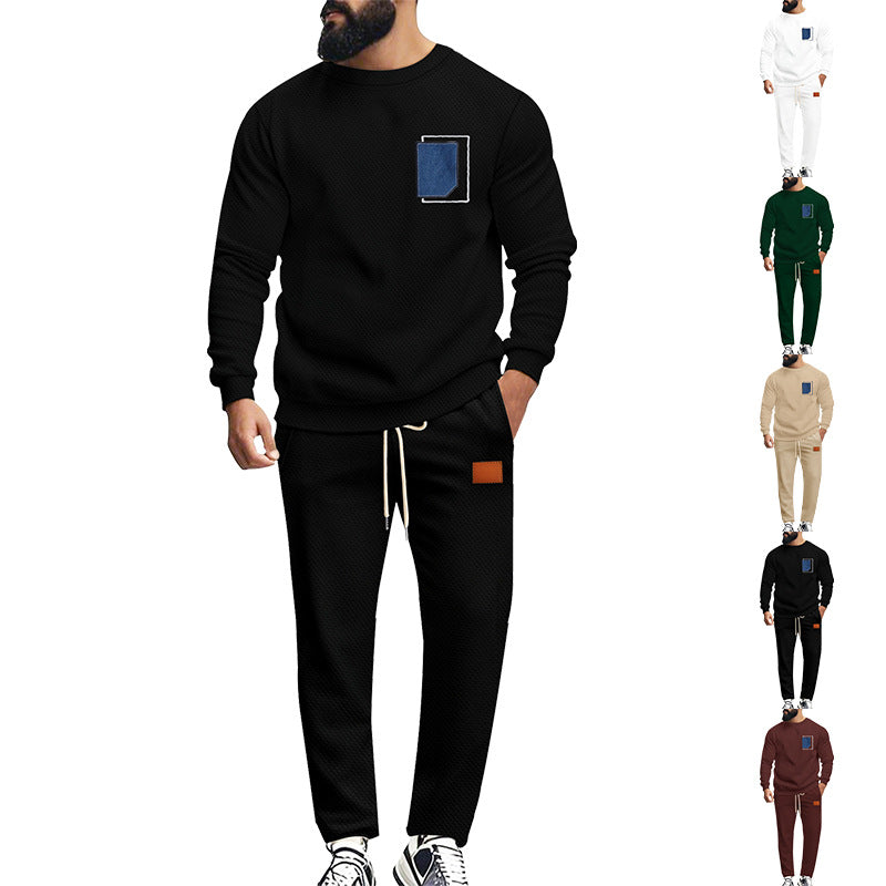 Herren Bequemer Freizeitanzug mit modischem Design und praktischen Taschen R&B
