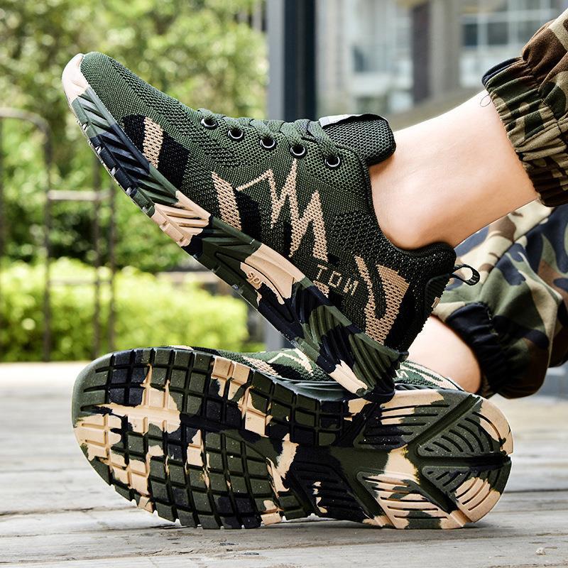 Damen Sportliche Outdoor-Sneaker mit rutschfester Sohle und atmungsaktivem Obermaterial