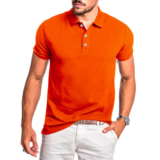 Herren Hochwertiges Kurzarm Poloshirt mit atmungsaktiver Technologie und modernem Schnitt R&B