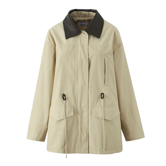 Damen Übergangsjacke mit praktischem Kordelzug R&B