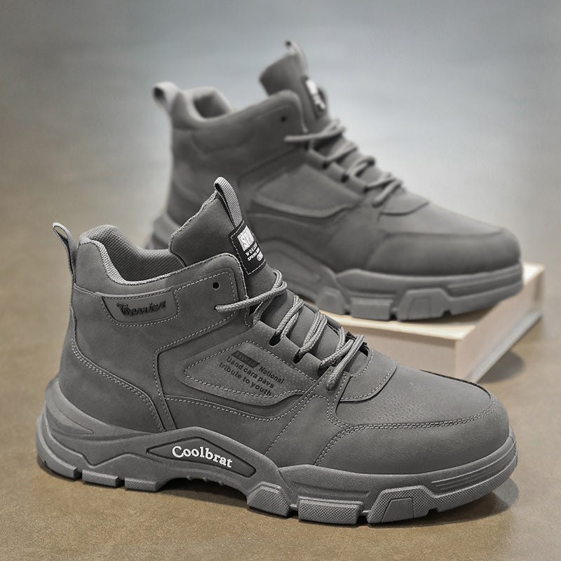Damen robuste und atmungsaktive High-Top Sneakers R&B