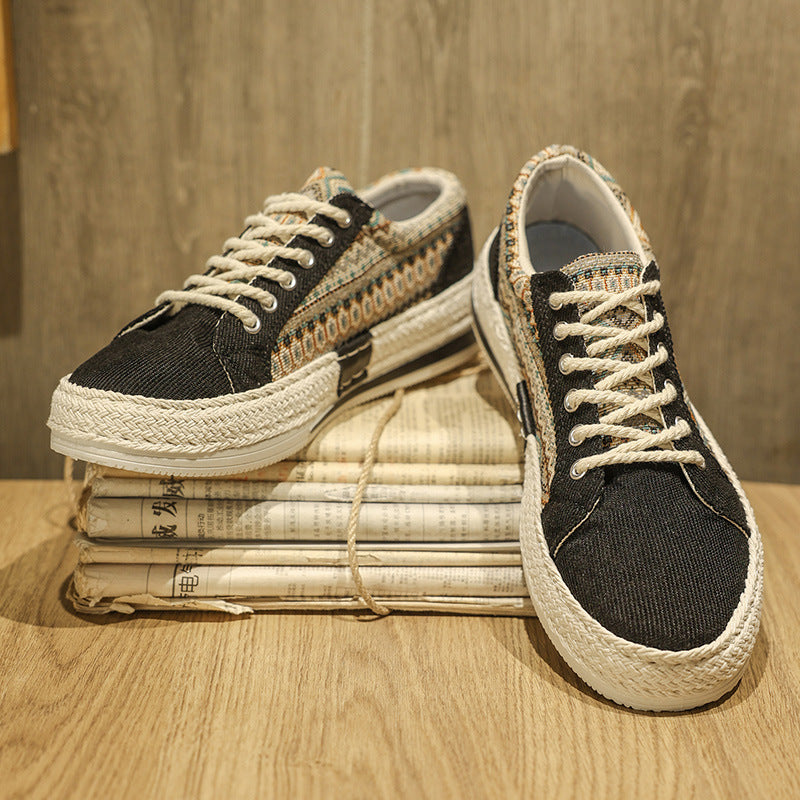 Damen modische Sneakers mit Riemensohle von R&B